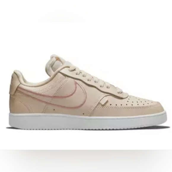 Women's Nike Court Vision Low Premium - Picture 3 of 10